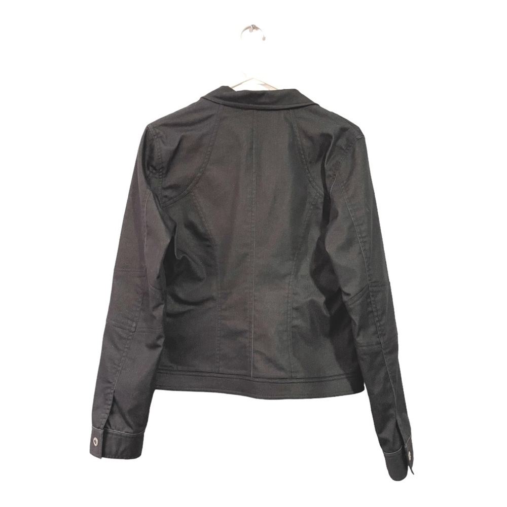 Anthropologie Yansi Fugel Black Denim Blazer - Picture 3 of 7